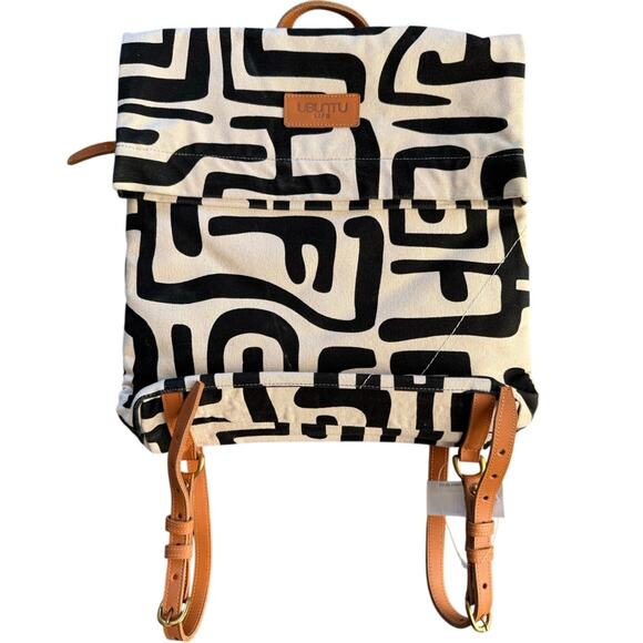 UBUNTU LIFE Black Kuba Backpack - Picture 1 of 4